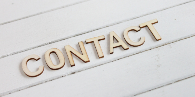 お問い合わせページへのリンクです。